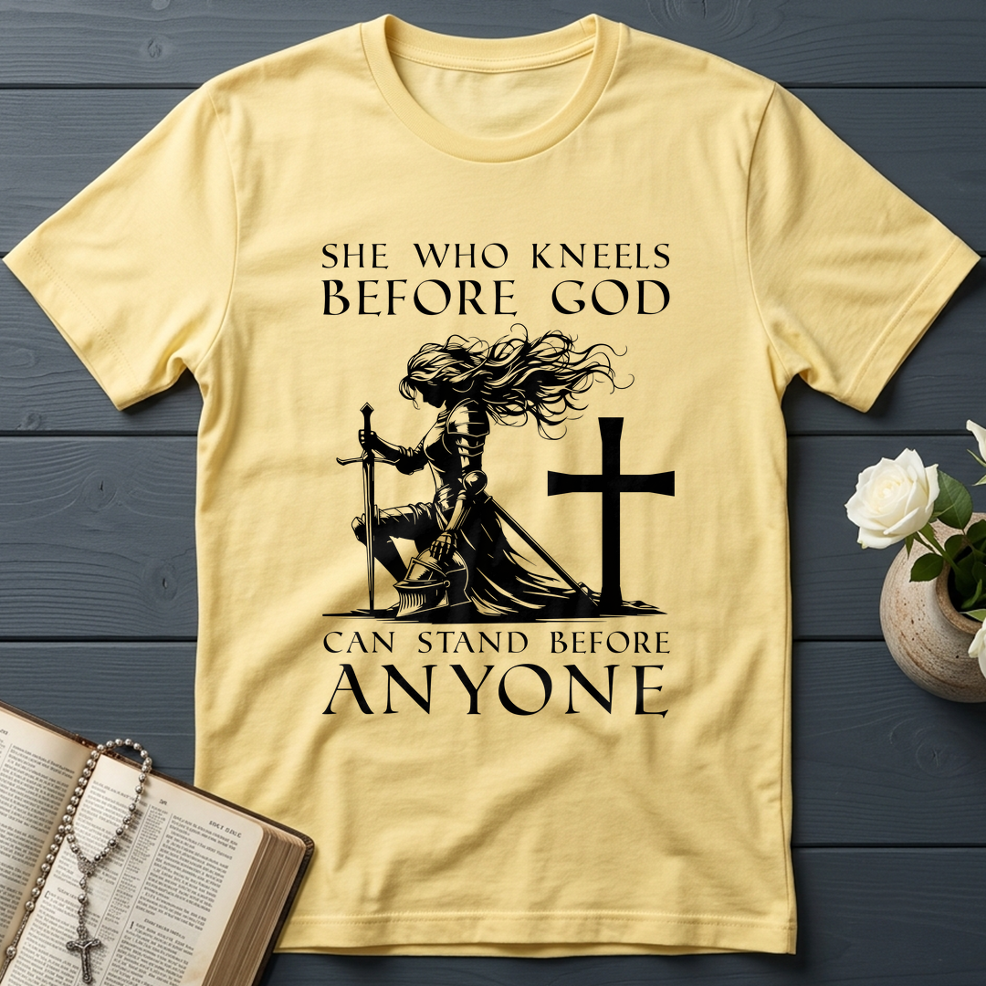 She Who Kneels Before God Can Stand Before Anyone 01