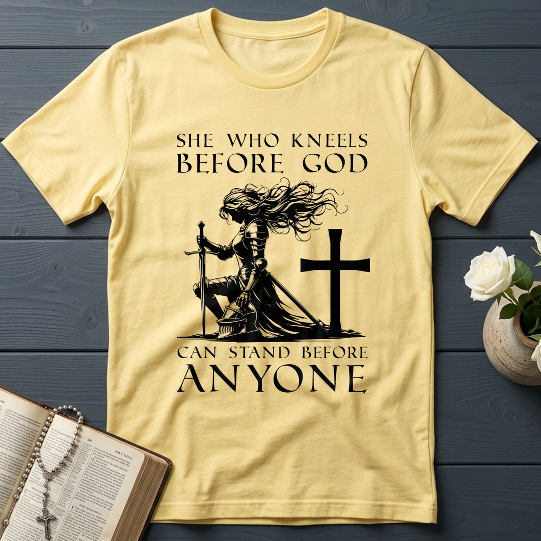 She Who Kneels Before God Can Stand Before Anyone 01