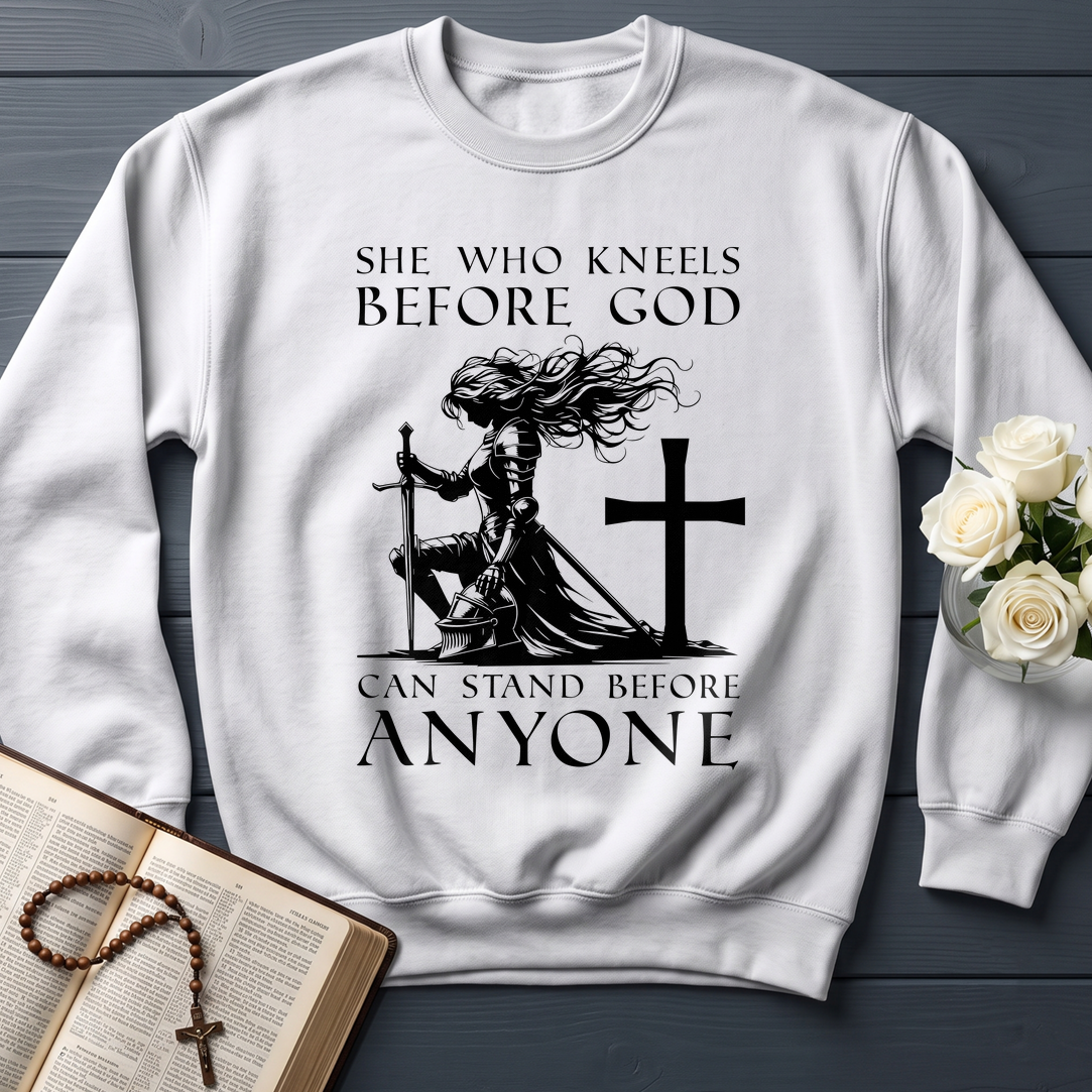 She Who Kneels Before God Can Stand Before Anyone 01