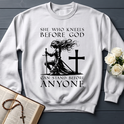She Who Kneels Before God Can Stand Before Anyone 01