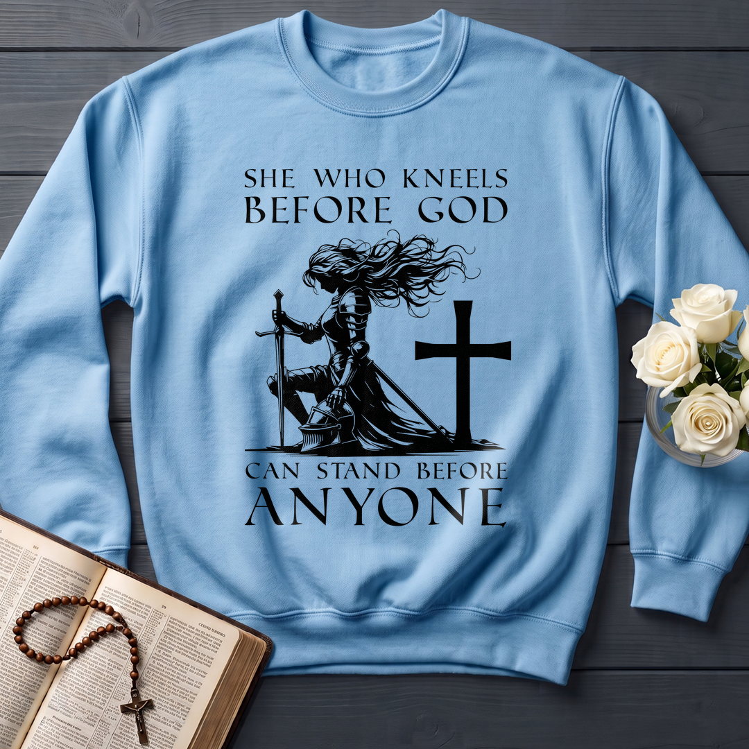 She Who Kneels Before God Can Stand Before Anyone 01