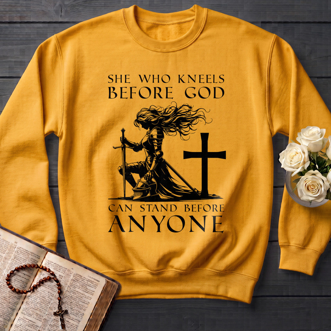 She Who Kneels Before God Can Stand Before Anyone 01
