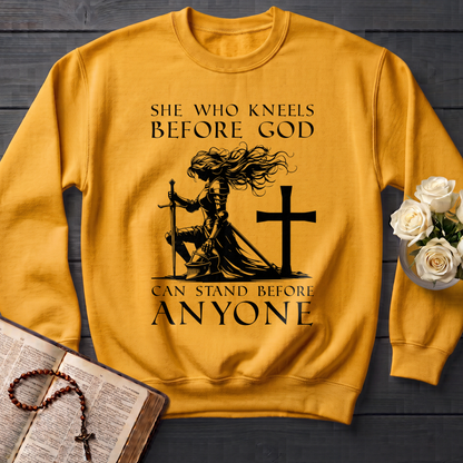 She Who Kneels Before God Can Stand Before Anyone 01