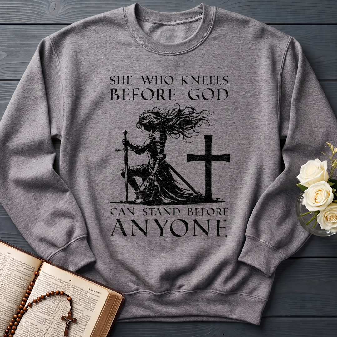 She Who Kneels Before God Can Stand Before Anyone 01