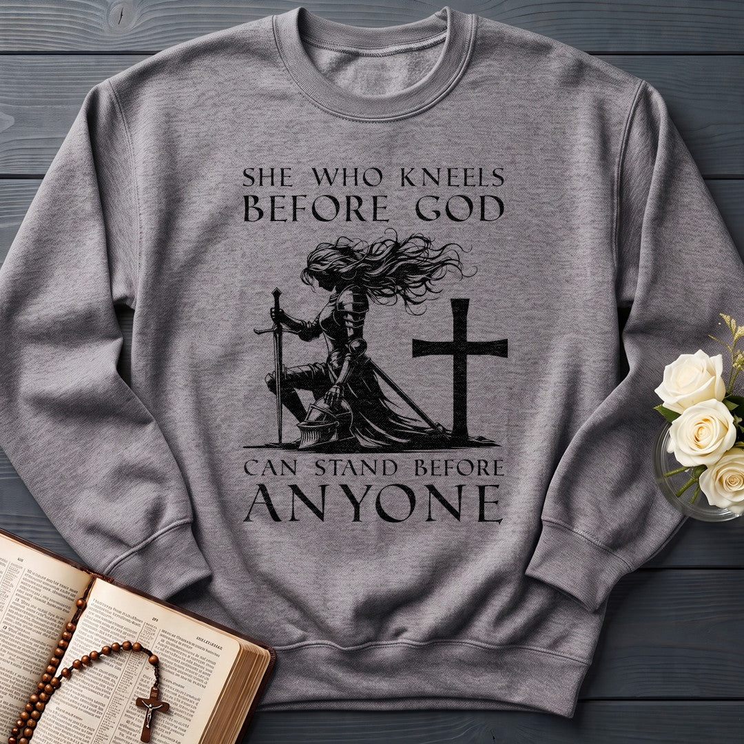 She Who Kneels Before God Can Stand Before Anyone 01