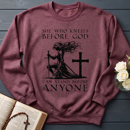 She Who Kneels Before God Can Stand Before Anyone 01