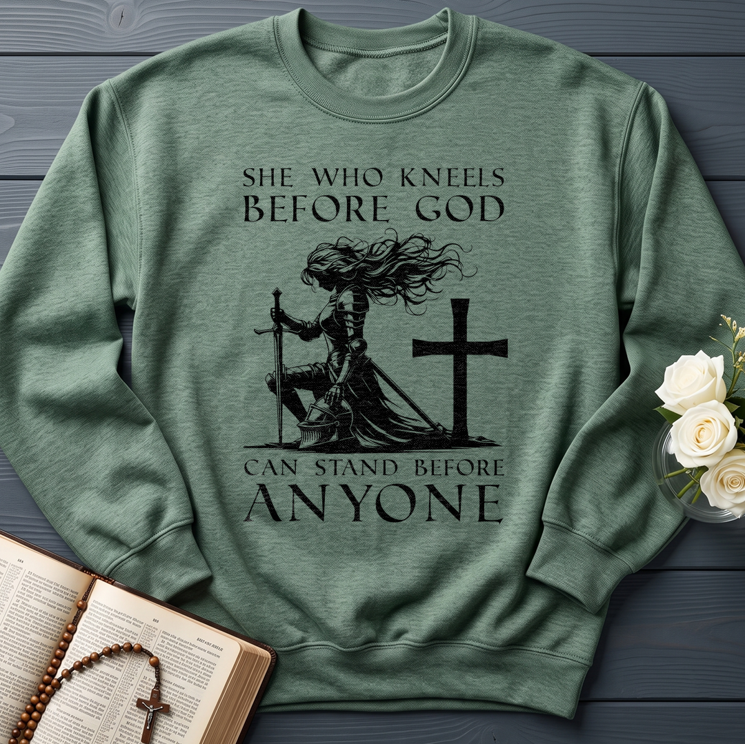 She Who Kneels Before God Can Stand Before Anyone 01
