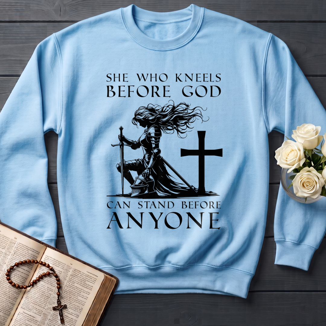 She Who Kneels Before God Can Stand Before Anyone 01