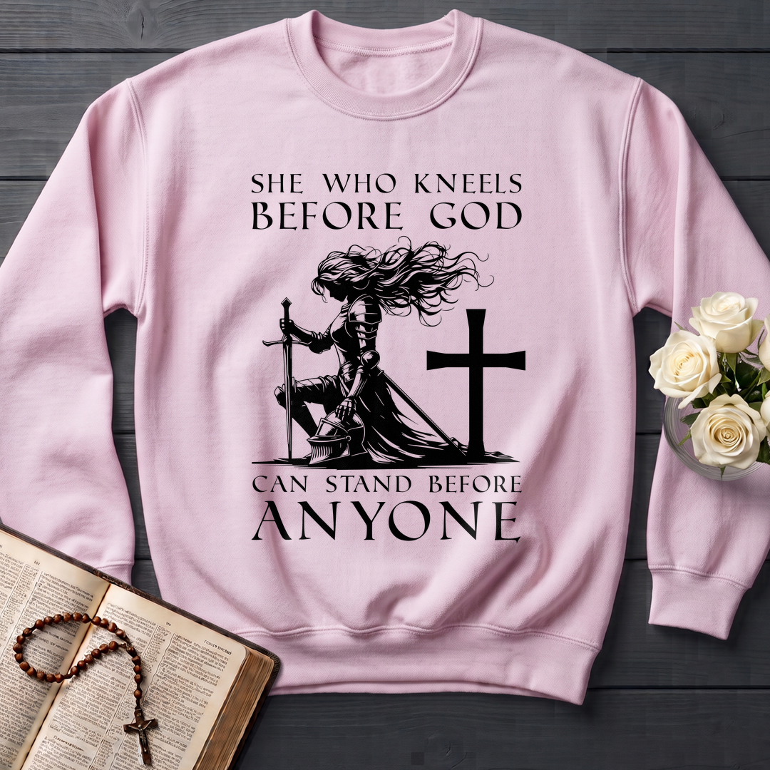 She Who Kneels Before God Can Stand Before Anyone 01