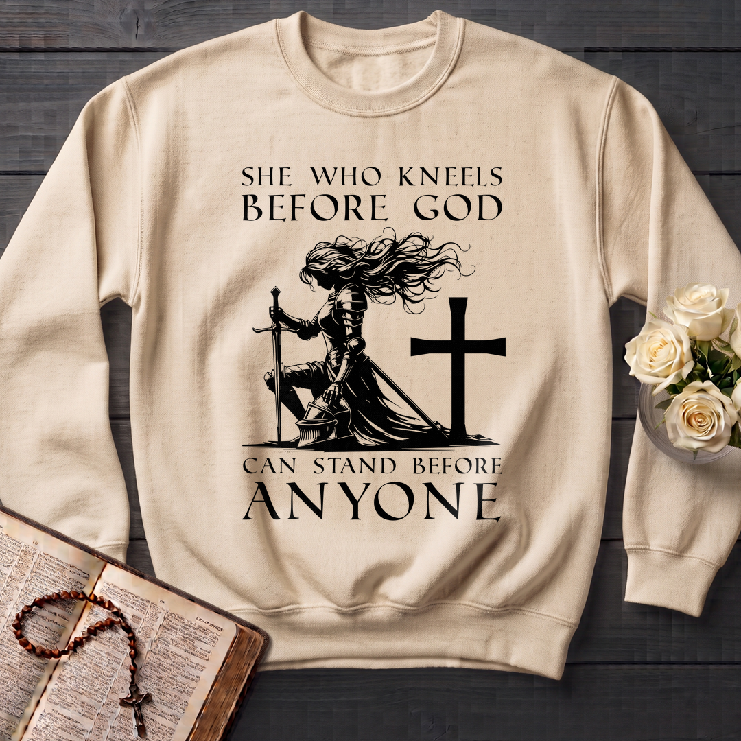 She Who Kneels Before God Can Stand Before Anyone 01