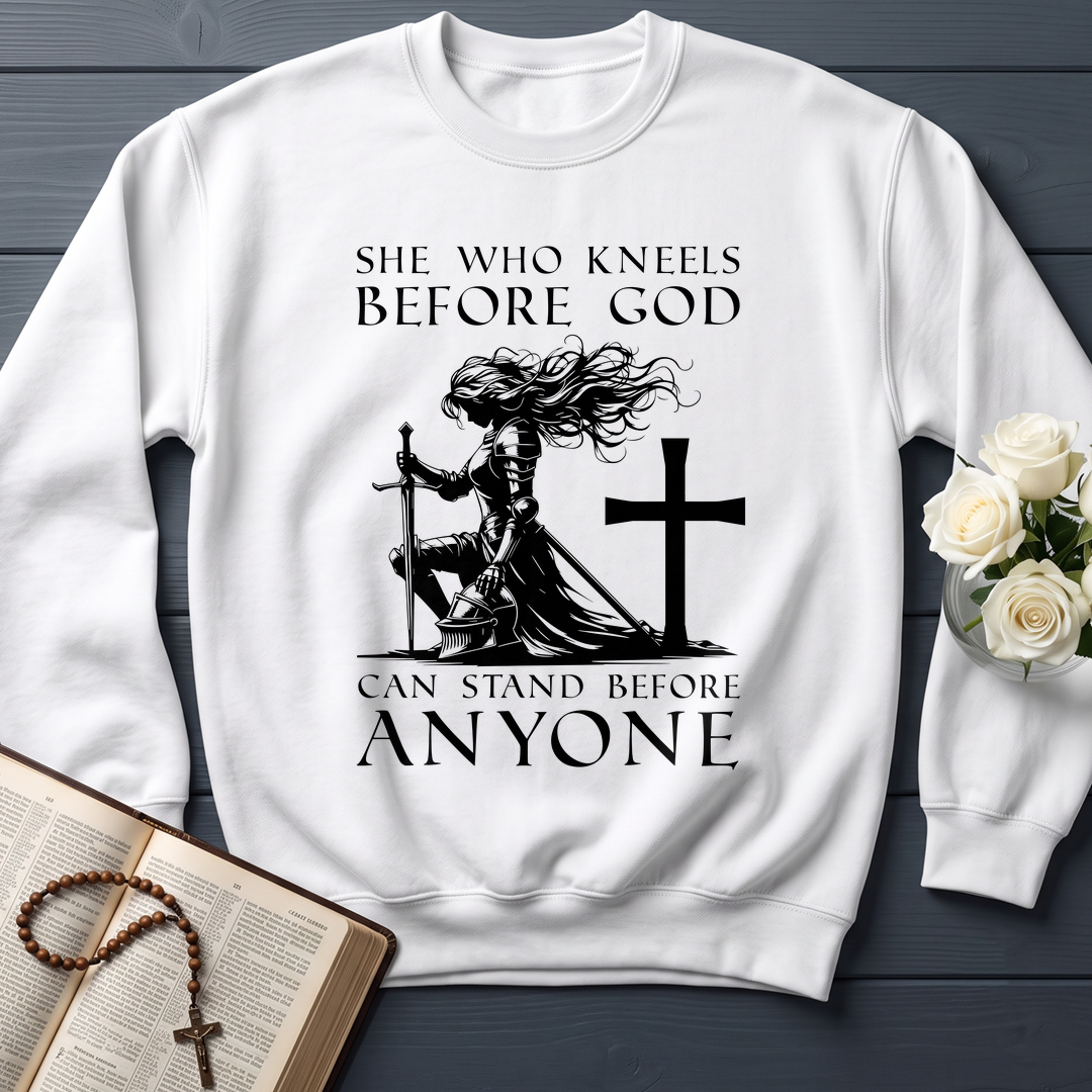 She Who Kneels Before God Can Stand Before Anyone 01