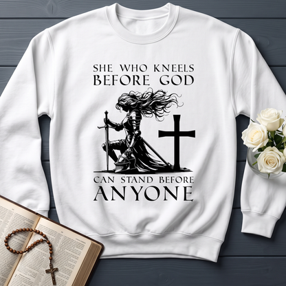She Who Kneels Before God Can Stand Before Anyone 01