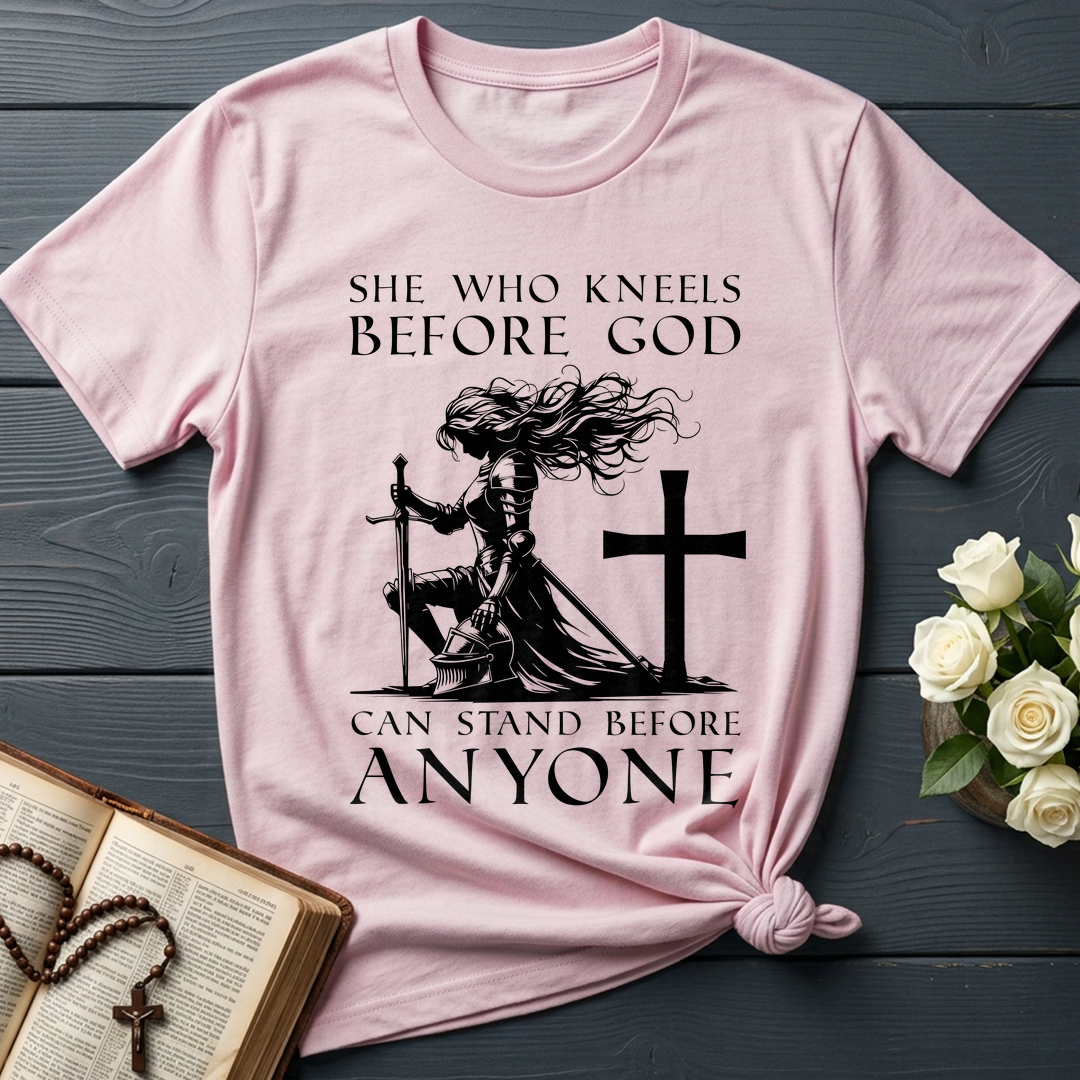 She Who Kneels Before God Can Stand Before Anyone 01