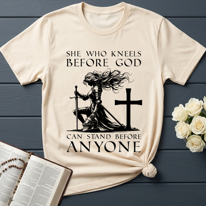 She Who Kneels Before God Can Stand Before Anyone 01