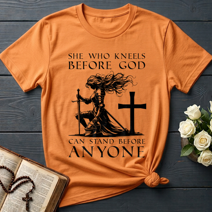 She Who Kneels Before God Can Stand Before Anyone 01