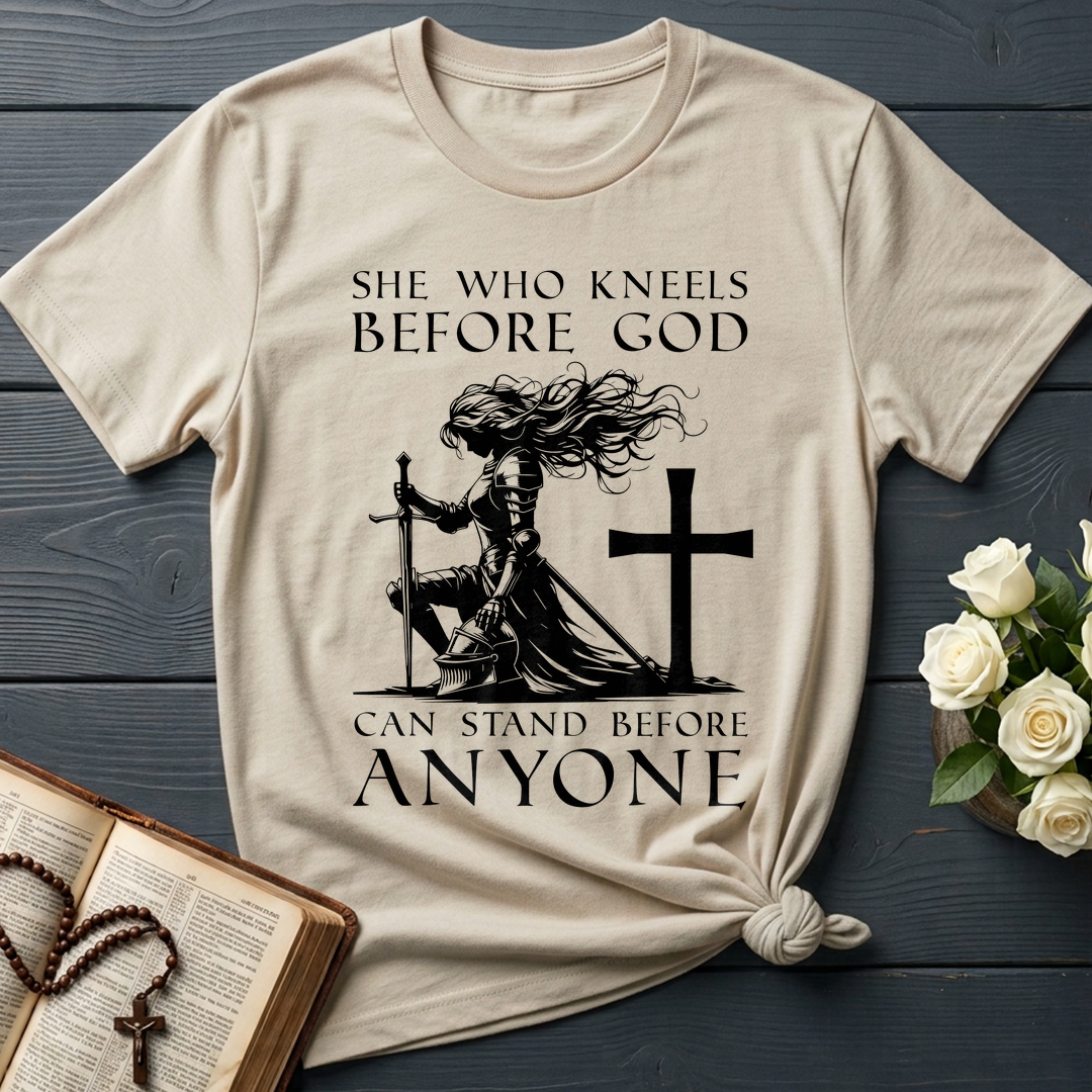 She Who Kneels Before God Can Stand Before Anyone 01