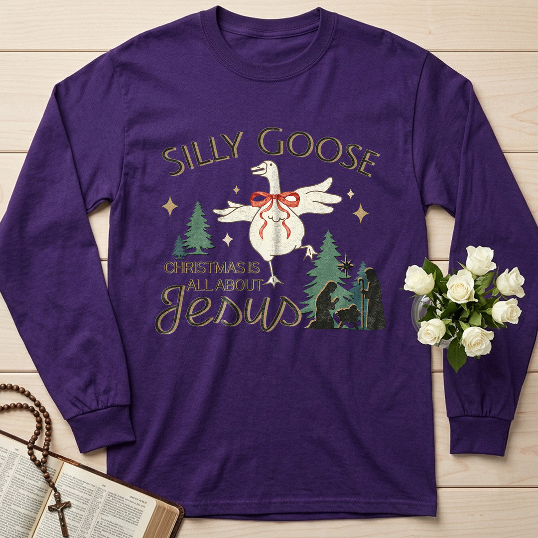 Silly Goose Christmas Is All About Jesus 01