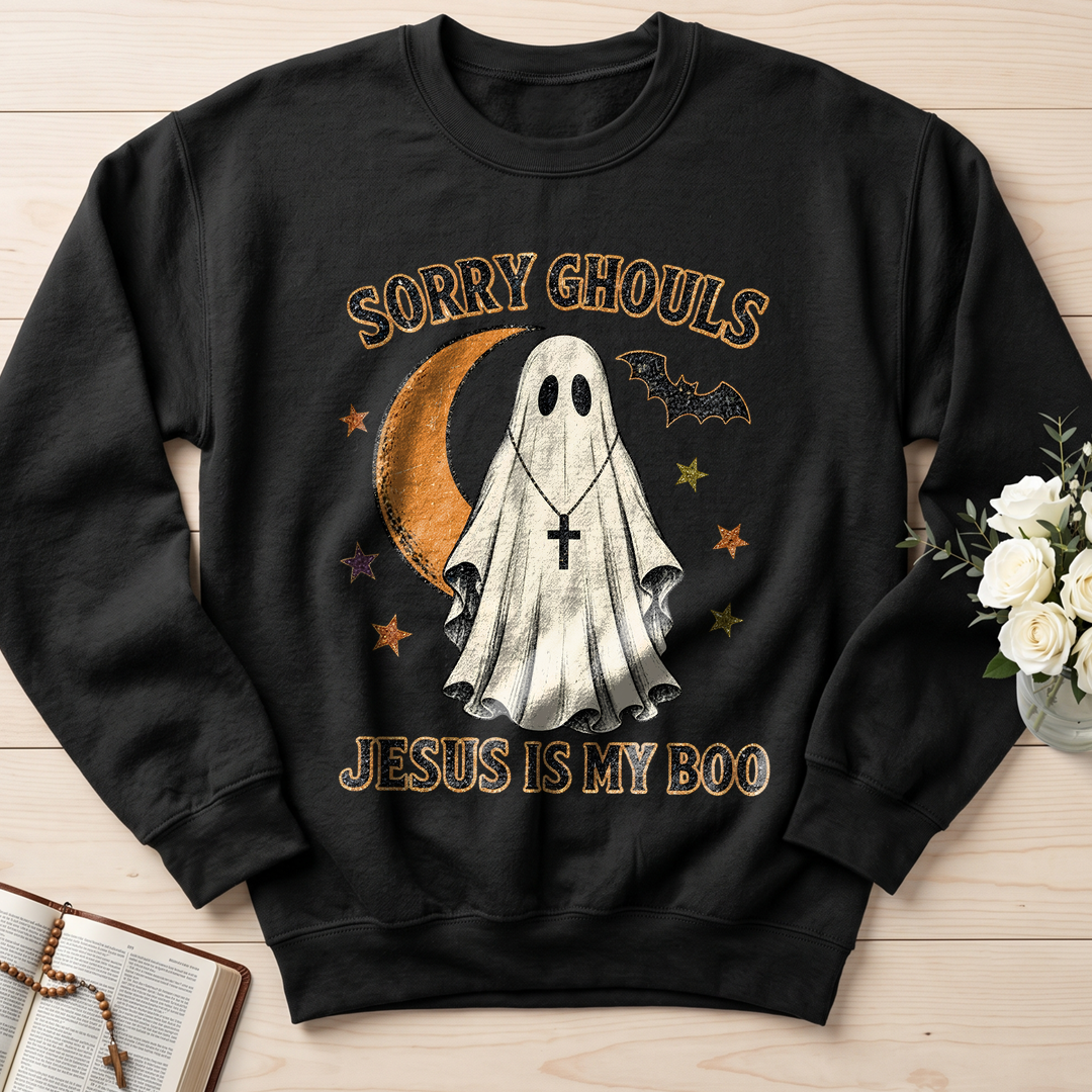 Sorry Ghouls Jesus Is My Boo 01