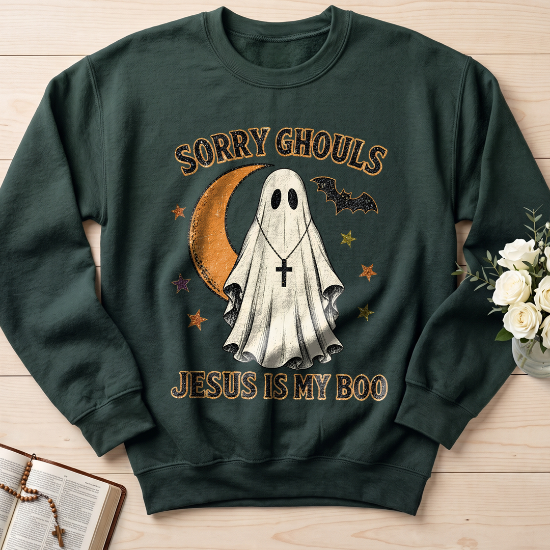 Sorry Ghouls Jesus Is My Boo 01