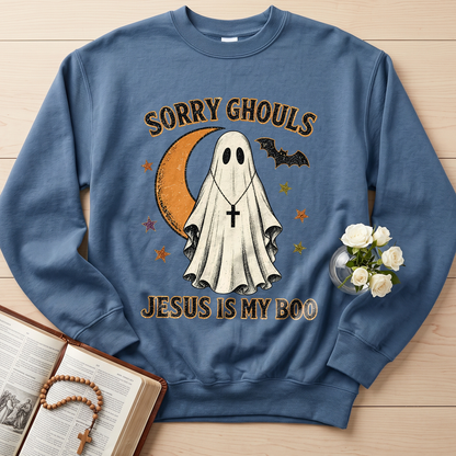 Sorry Ghouls Jesus Is My Boo 01