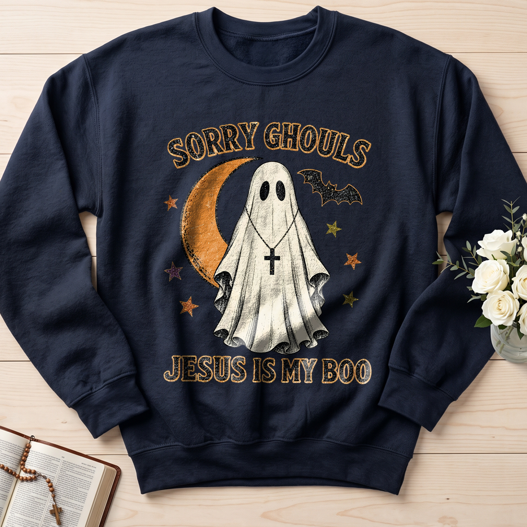 Sorry Ghouls Jesus Is My Boo 01