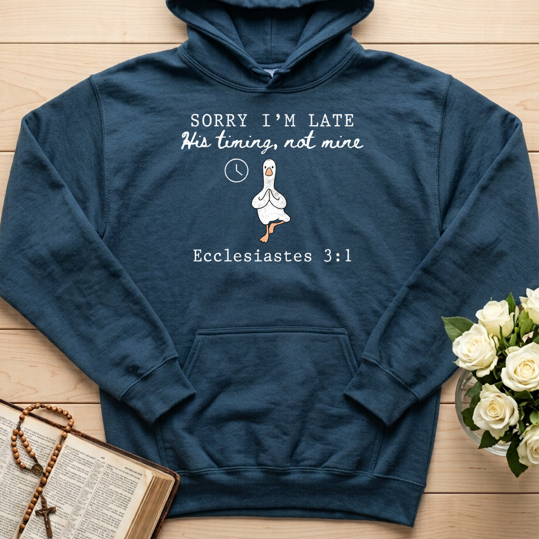 Sorry I'm Late His Timing, Not Mine Ecclesiastes 3.1 03