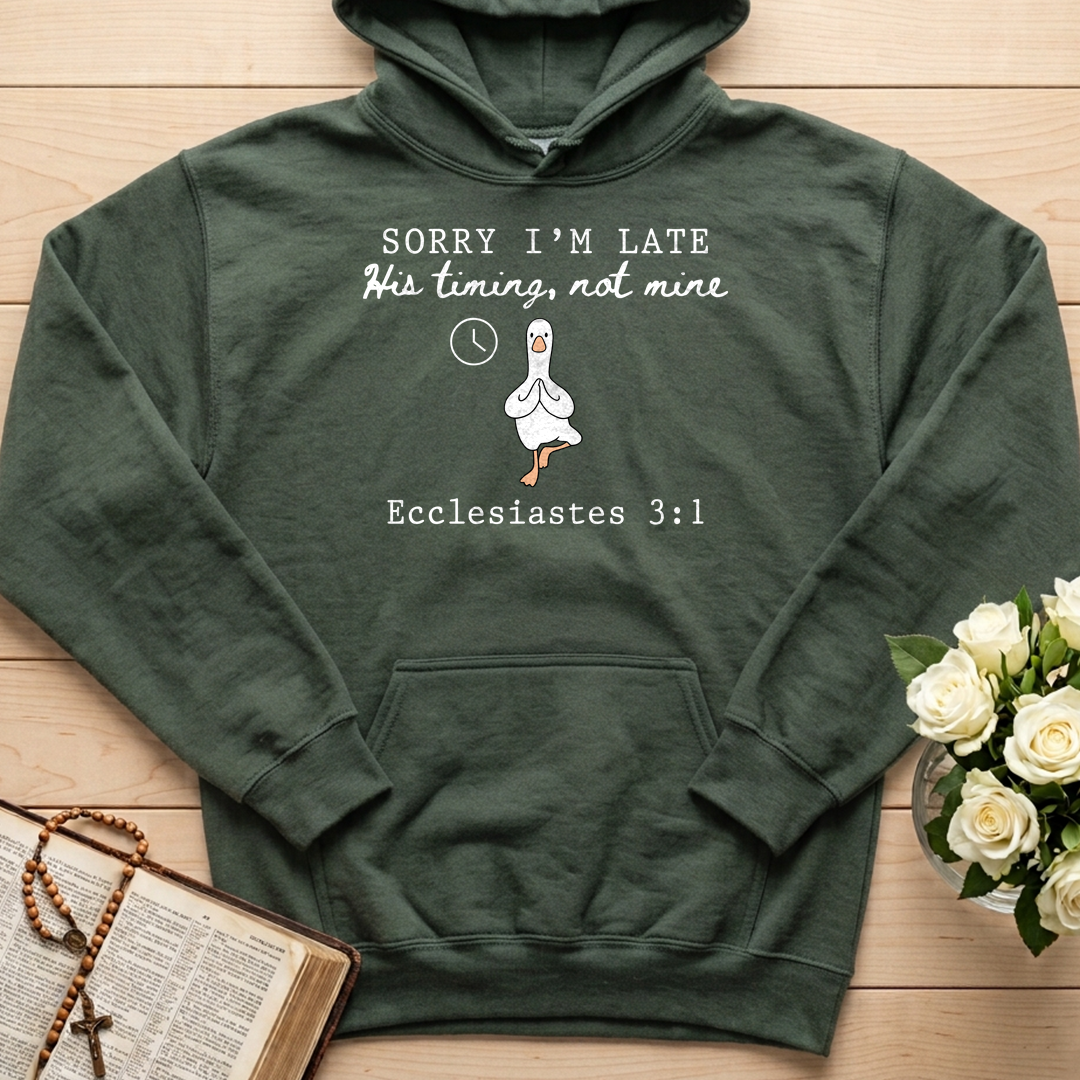 Sorry I'm Late His Timing, Not Mine Ecclesiastes 3.1 03