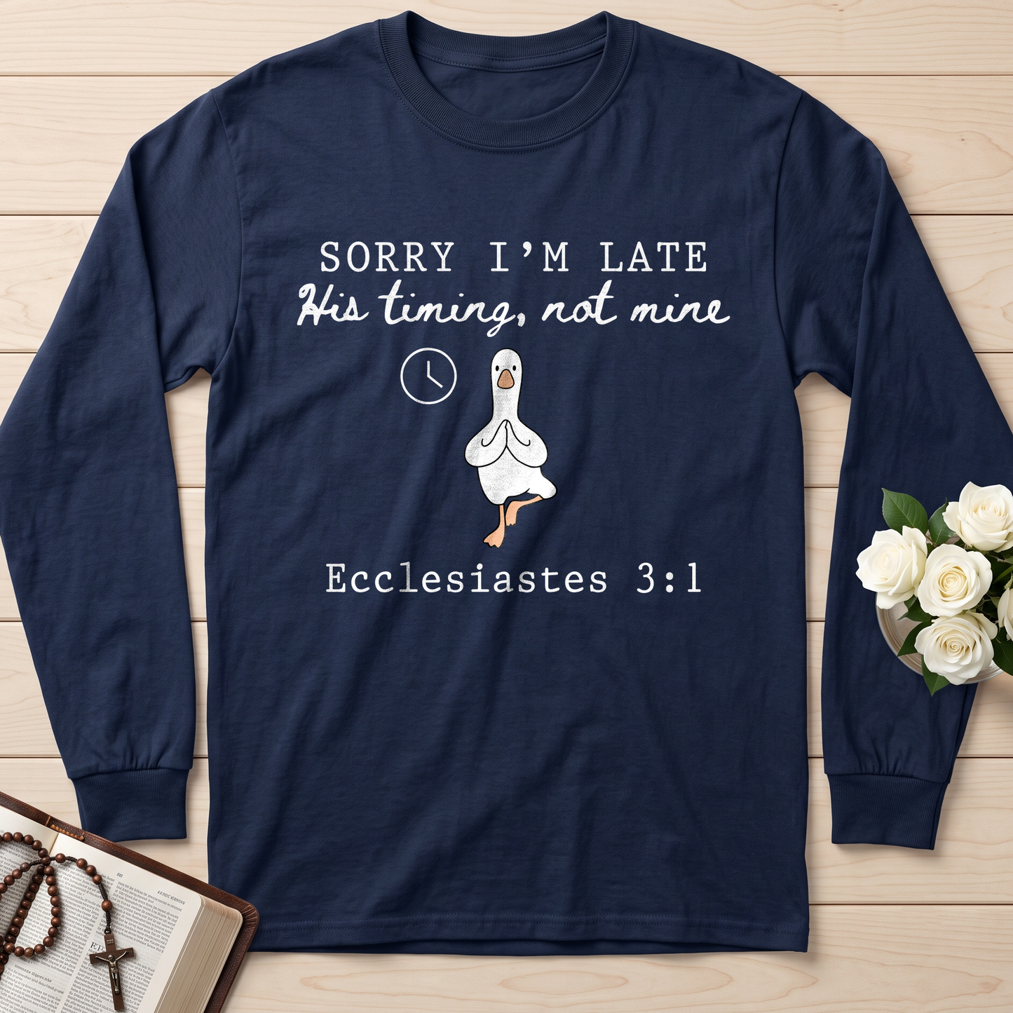 Sorry I'm Late His Timing, Not Mine Ecclesiastes 3.1 03