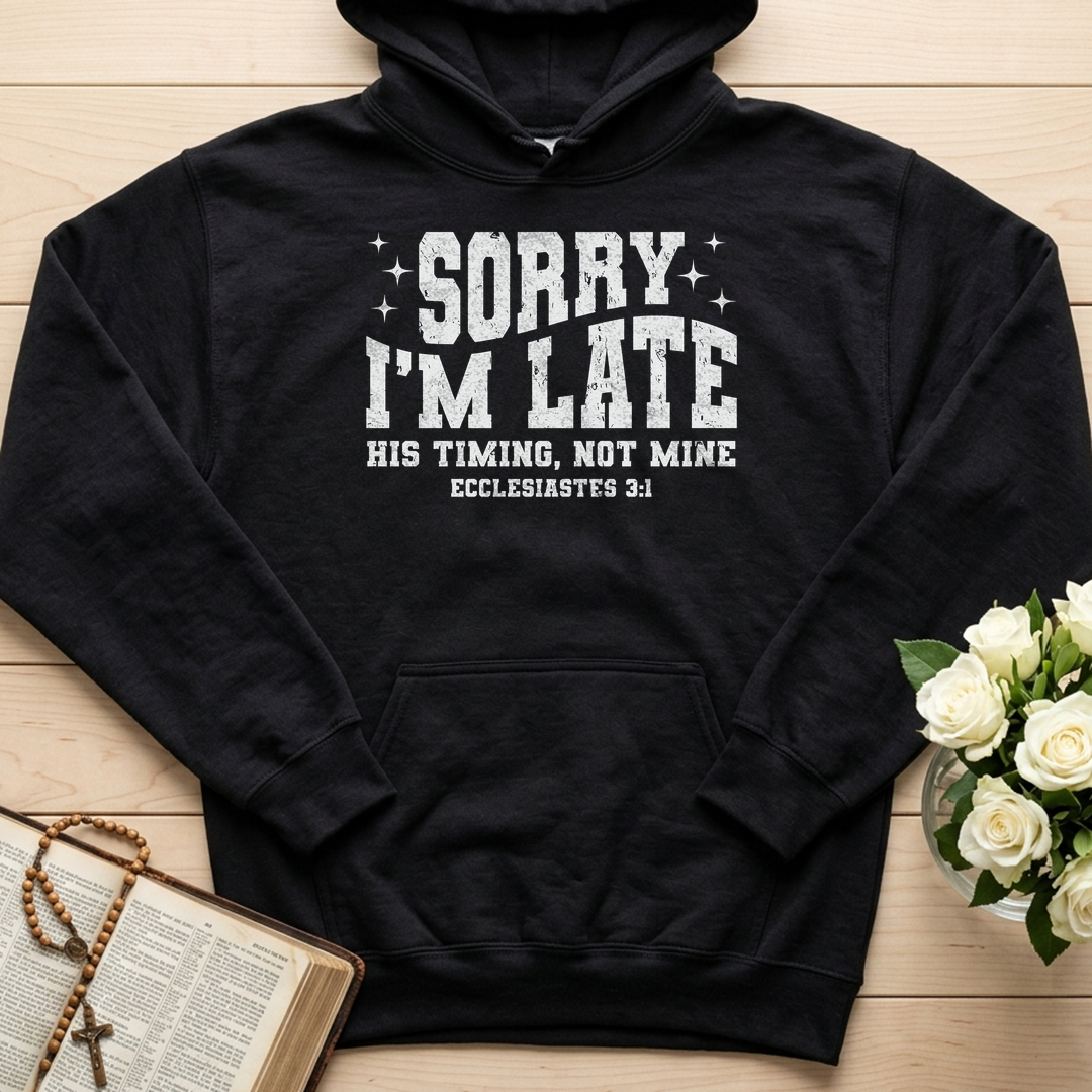 Sorry I'm Late His Timing Not Mine Ecclesiastes 3.1 04