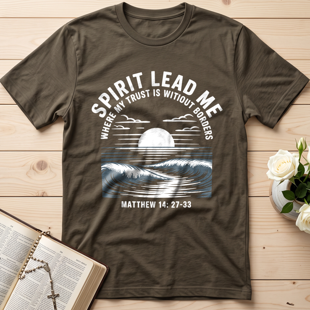 Spirit Lead Me Where My Trust Is Witiout Borders Matthew 14.27-33 01