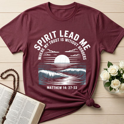 Spirit Lead Me Where My Trust Is Witiout Borders Matthew 14.27-33 01