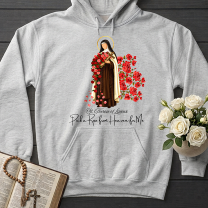 St.Therese Of Lisieux Pick A Rose From Heaven For Me 01
