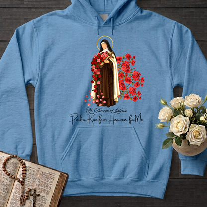 St.Therese Of Lisieux Pick A Rose From Heaven For Me 01