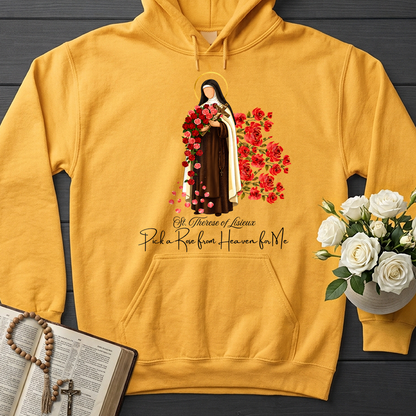 St.Therese Of Lisieux Pick A Rose From Heaven For Me 01