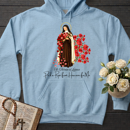 St.Therese Of Lisieux Pick A Rose From Heaven For Me 01