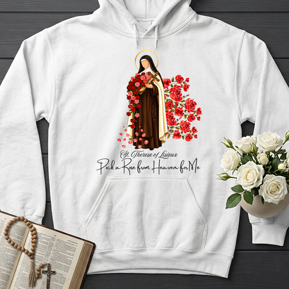 St.Therese Of Lisieux Pick A Rose From Heaven For Me 01