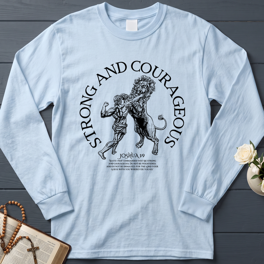 Strong And Courageous Joshua 1.9 01