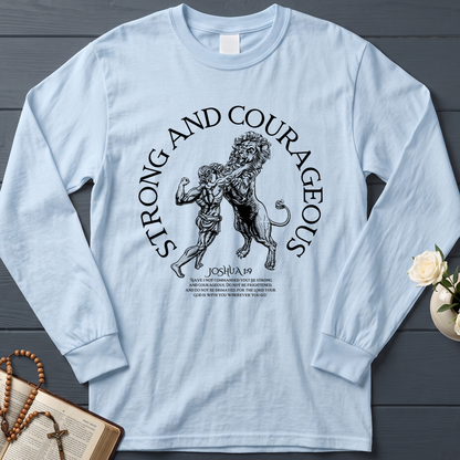 Strong And Courageous Joshua 1.9 01