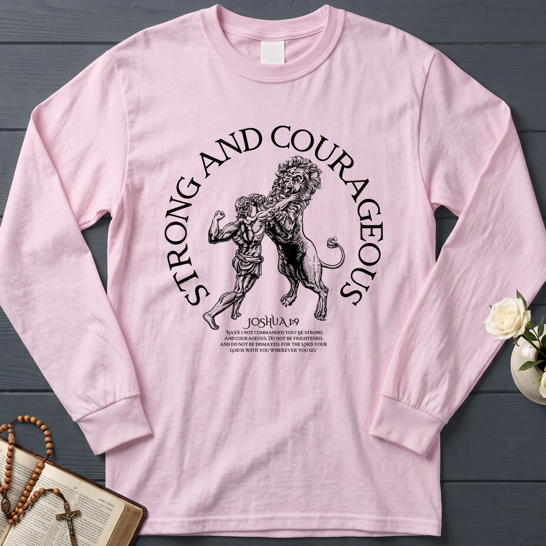 Strong And Courageous Joshua 1.9 01