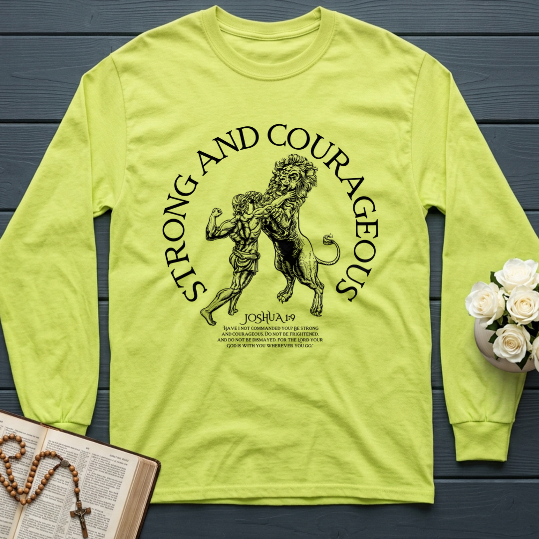 Strong And Courageous Joshua 1.9 01
