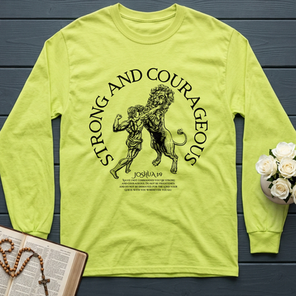 Strong And Courageous Joshua 1.9 01