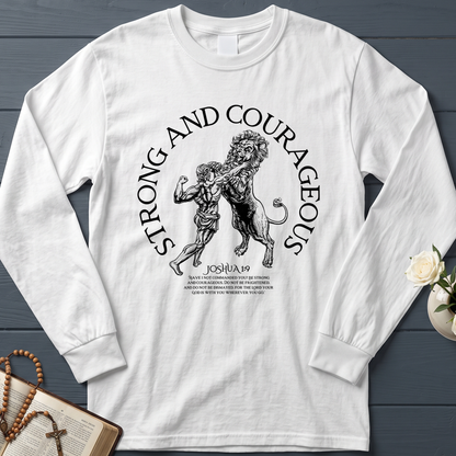 Strong And Courageous Joshua 1.9 01