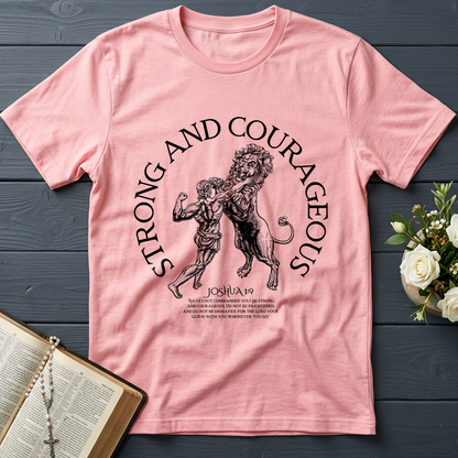 Strong And Courageous Joshua 1.9 01