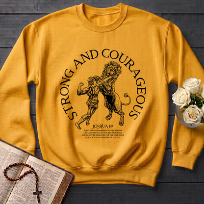 Strong And Courageous Joshua 1.9 01