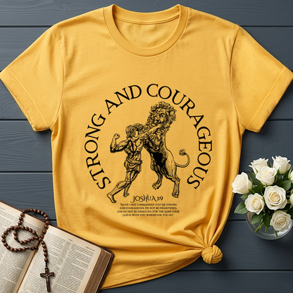 Strong And Courageous Joshua 1.9 01