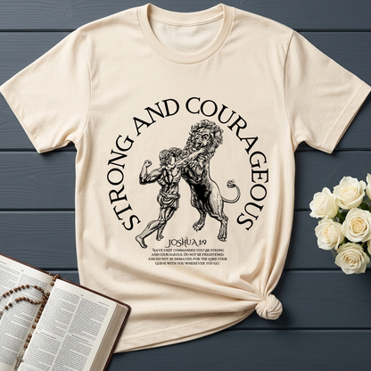 Strong And Courageous Joshua 1.9 01