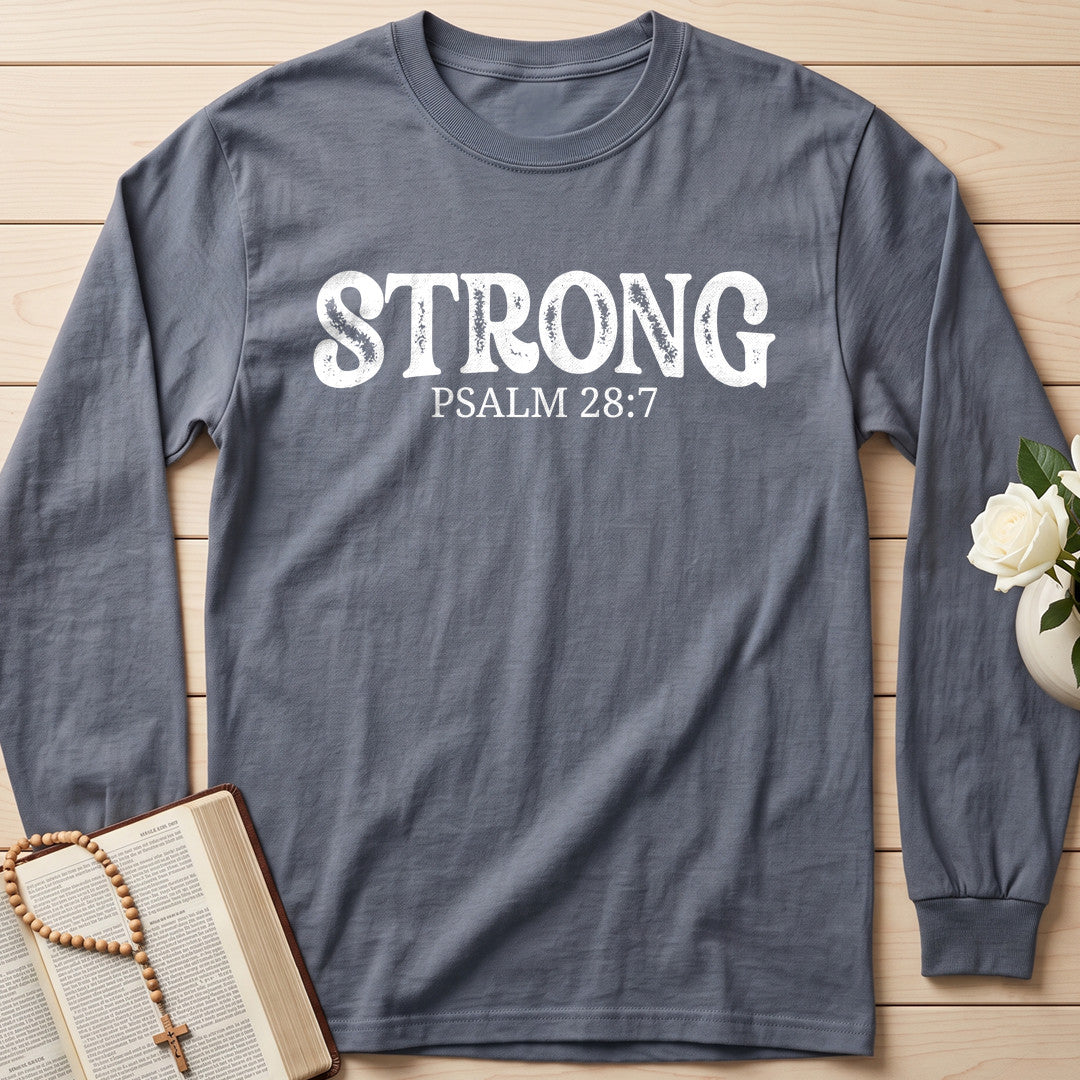 Strong Psalm 28.7 01