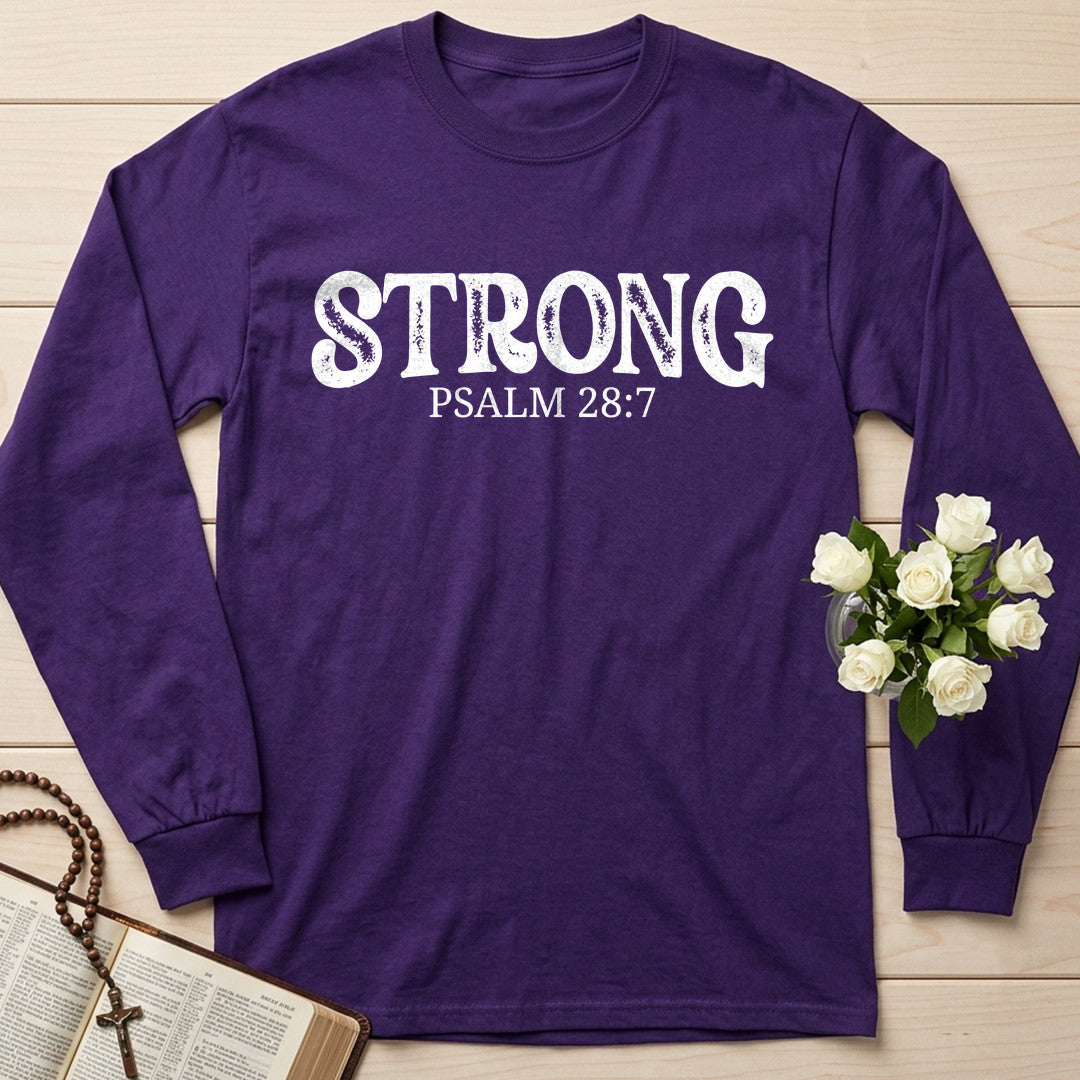 Strong Psalm 28.7 01
