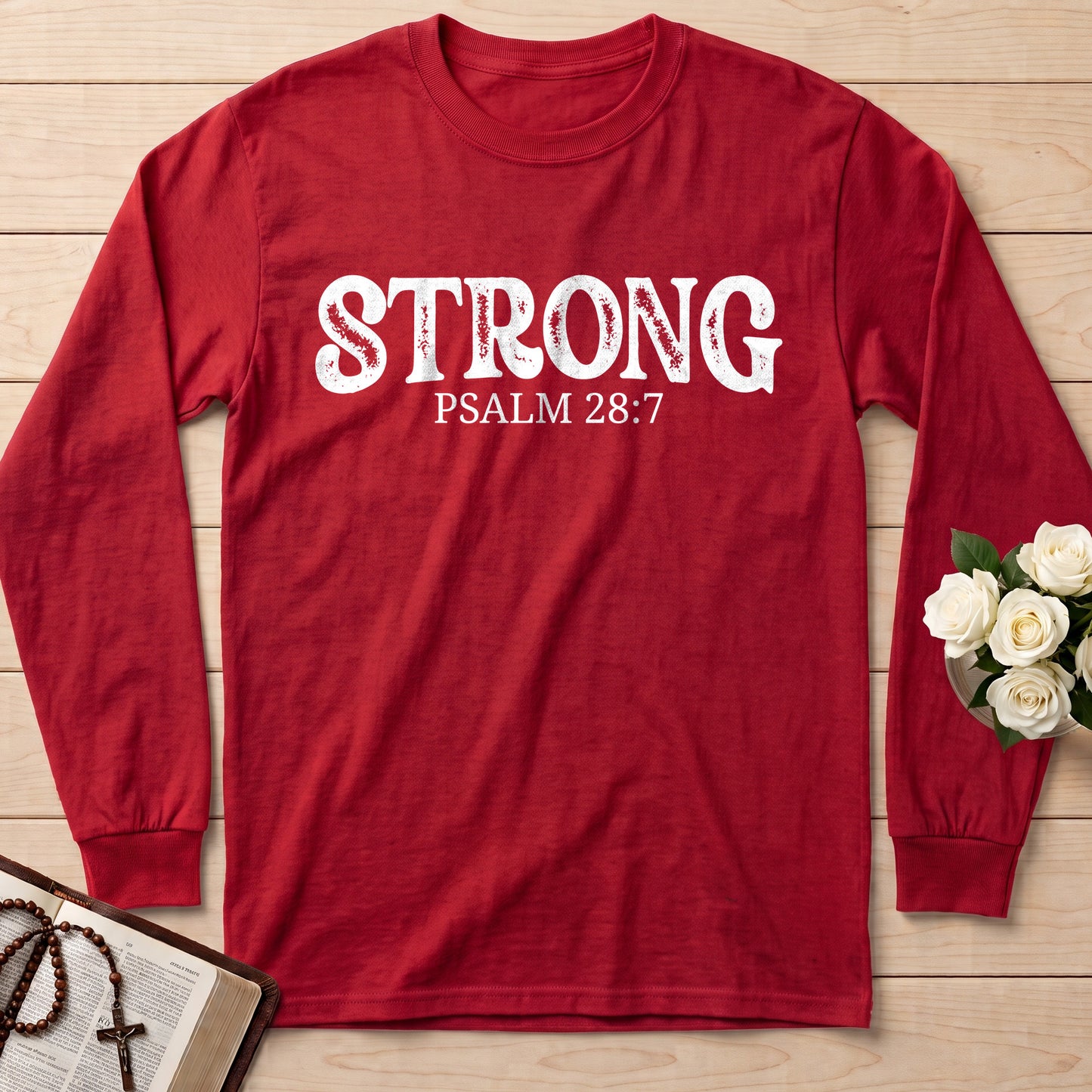 Strong Psalm 28.7 01