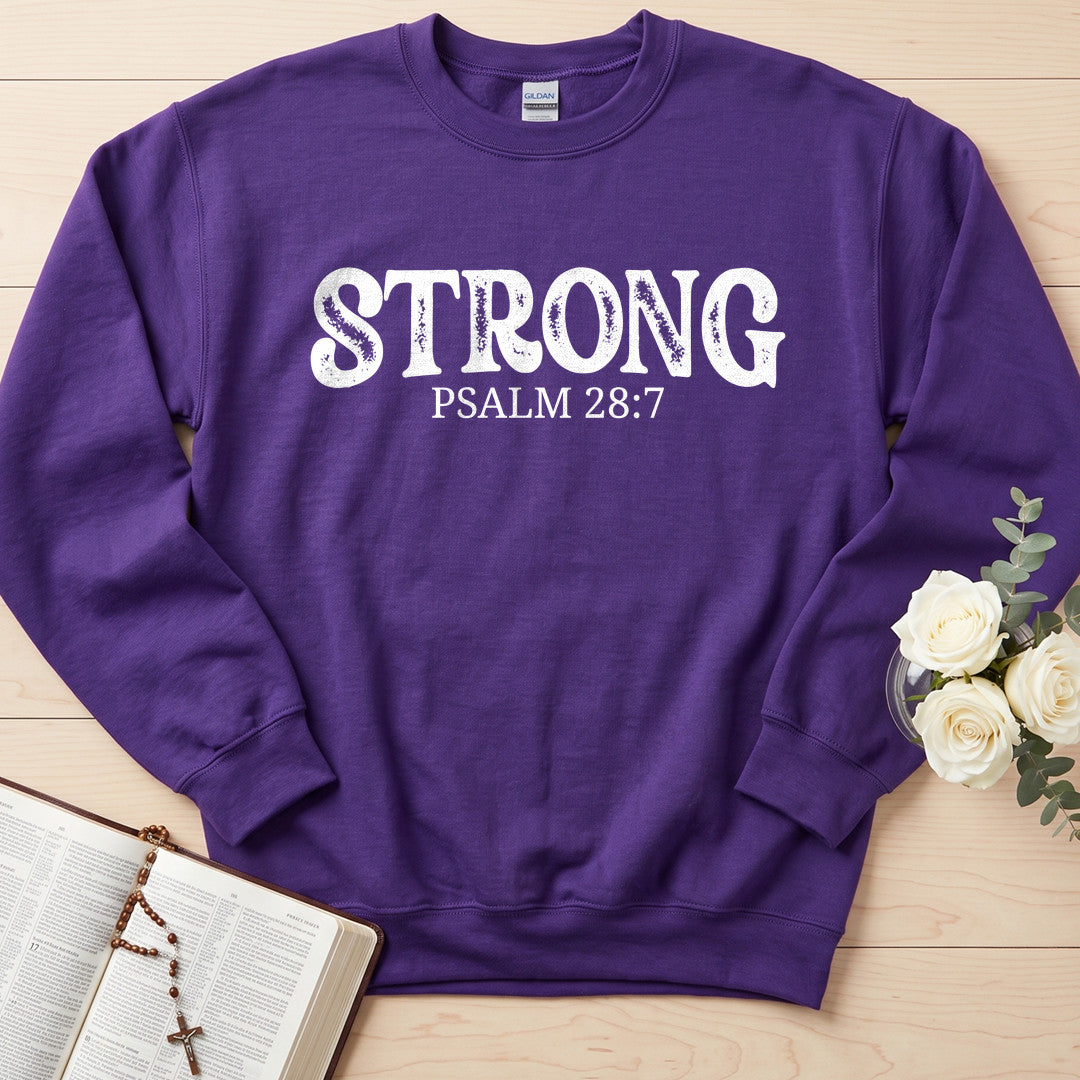 Strong Psalm 28.7 01